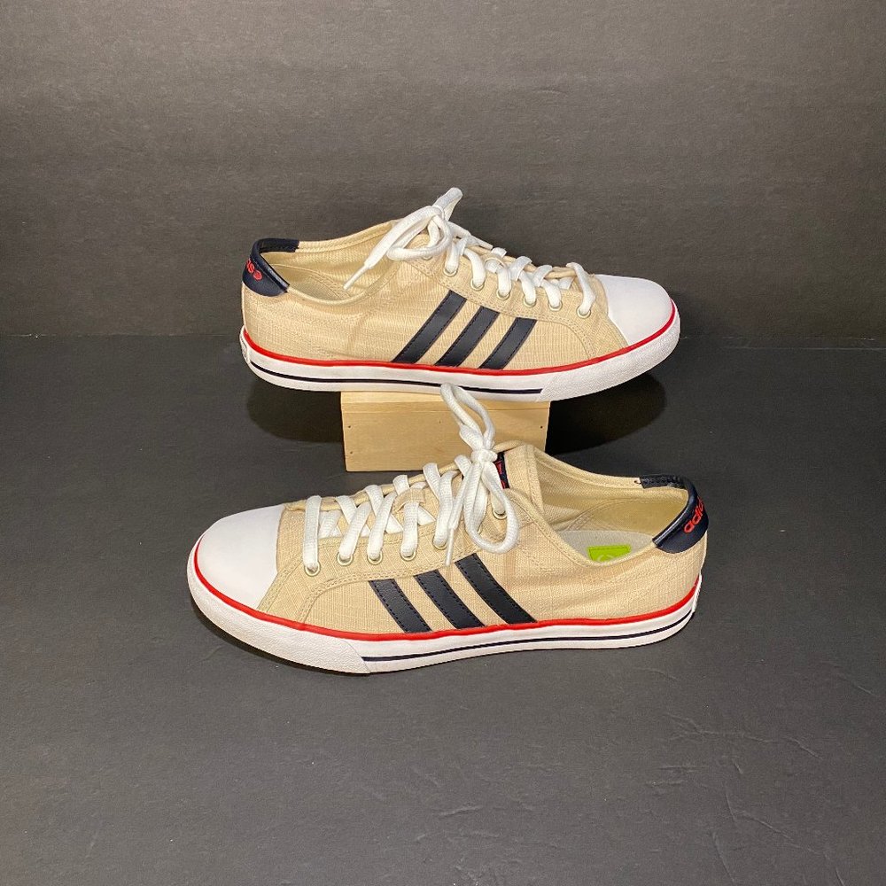 Adidas NEO Rubber Toe Cap Low Top Sneakers - Mens 8.5 / Womens 10